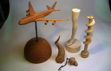 加工サンプル 3Dターニングマシンと加工サンプル2