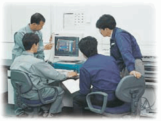 写真:技術者養成の例