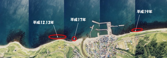 石狩地区ニシン産卵床1(石狩市厚田区厚田)