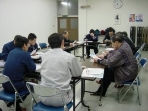 結果報告会の様子