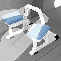 CT検査用腕置台 