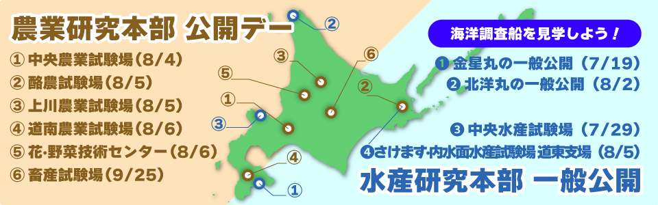 令和8年度道総研公開デー・一般公開